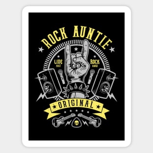 Rock Auntie Sticker